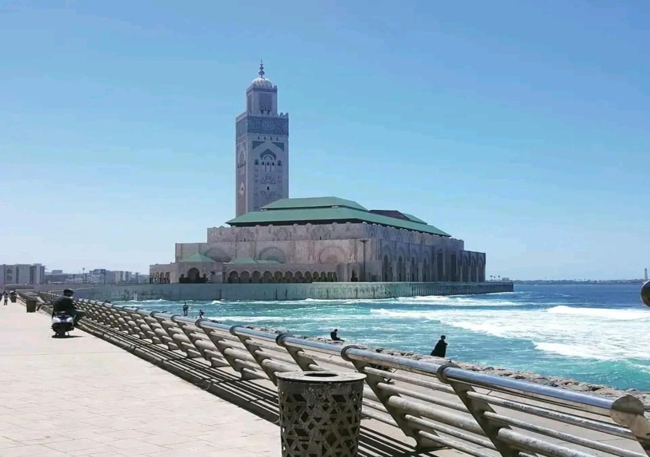 Luxury Downtown Apartment Of 80M2 In Front Of Hassan 2 Mosque And Sea From Family , Pour Famille , Interdit Couples Araabic Non Marie, Forbidden Unmarried Araabic Couples Basement Car Park Casablanca Zewnętrze zdjęcie
