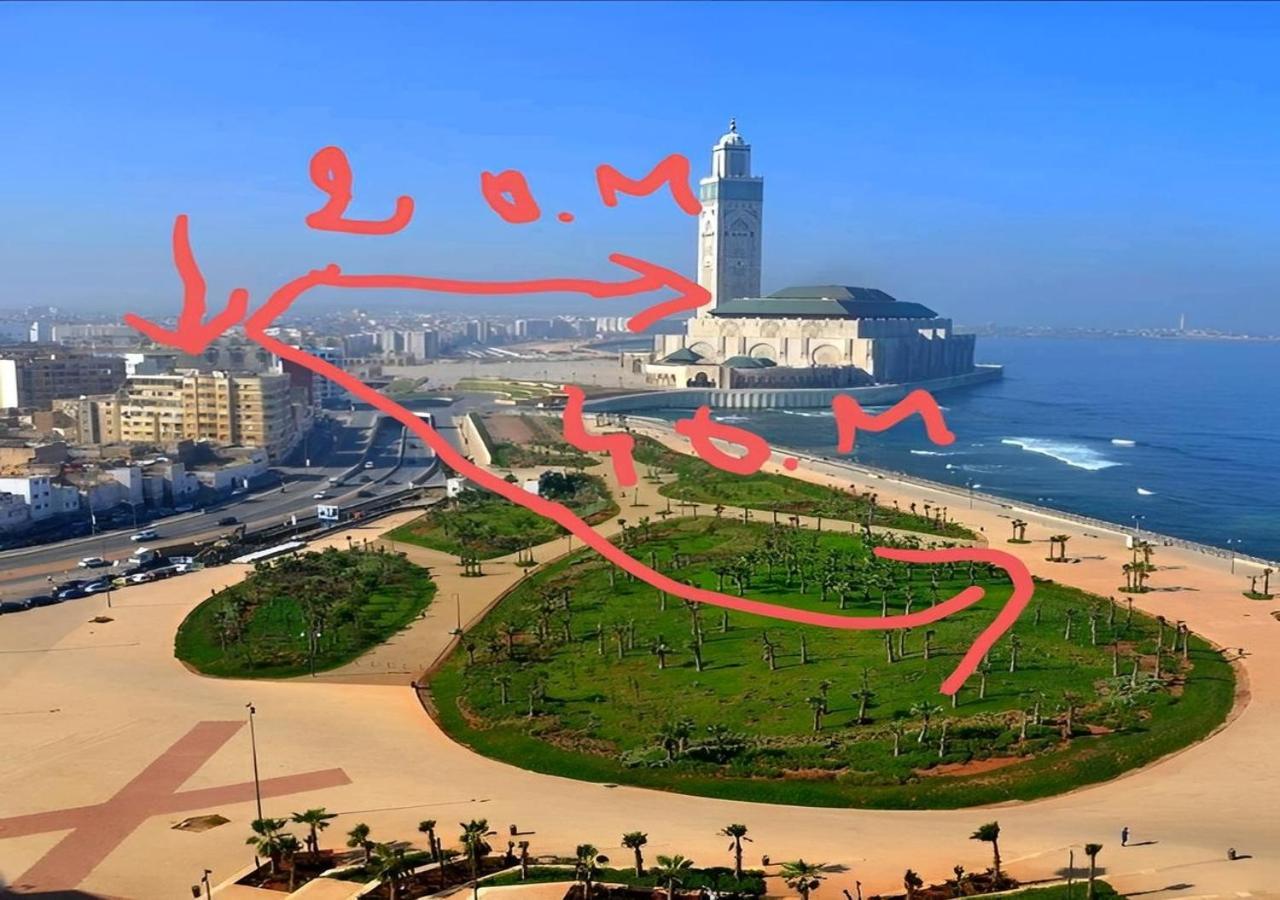 Luxury Downtown Apartment Of 80M2 In Front Of Hassan 2 Mosque And Sea From Family , Pour Famille , Interdit Couples Araabic Non Marie, Forbidden Unmarried Araabic Couples Basement Car Park Casablanca Zewnętrze zdjęcie